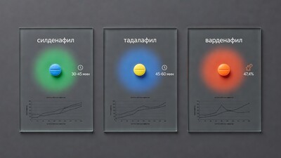 Реальные данные: какой ингибитор ФДЭ-5 лучше переносится пациентами?