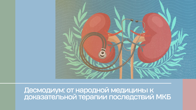 Десмодиум: от народной медицины к доказательной терапии последствий МКБ