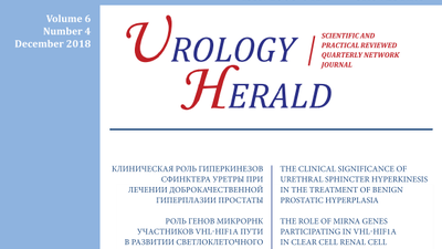 Результаты лечения эректильной дисфункции у пациентов после трансплантации почки в зависимости от вида сосудистого анастомоза