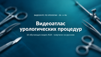 Опубликован Видеоатлас урологических процедур