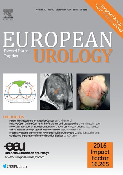 European Urology (Европейская урология) 2017 Сентябрь