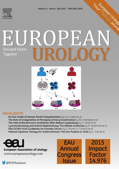 European Urology (Европейская урология) 2017 Апрель
