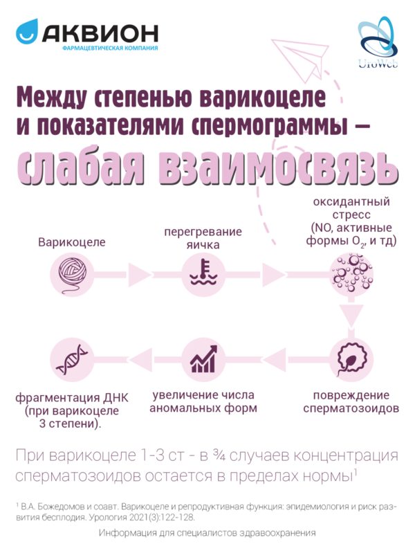 Варикоцеле и мужская фертильность