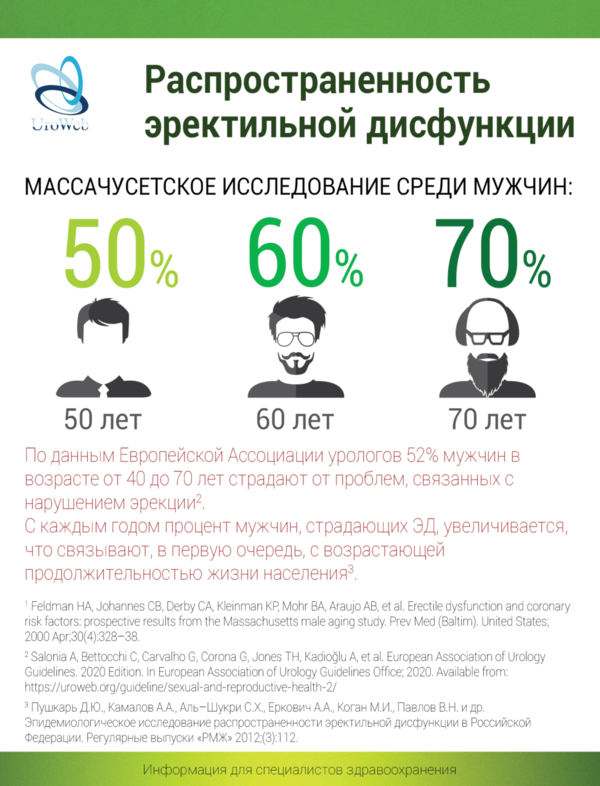 Современный взгляд на патогенез эректильной дисфункции
