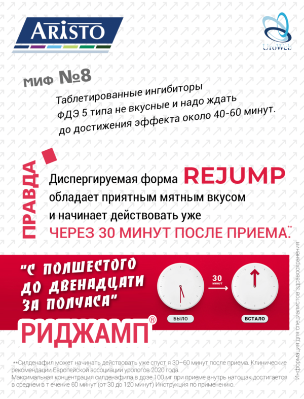 Эректильная дисфункция - мифы и правда