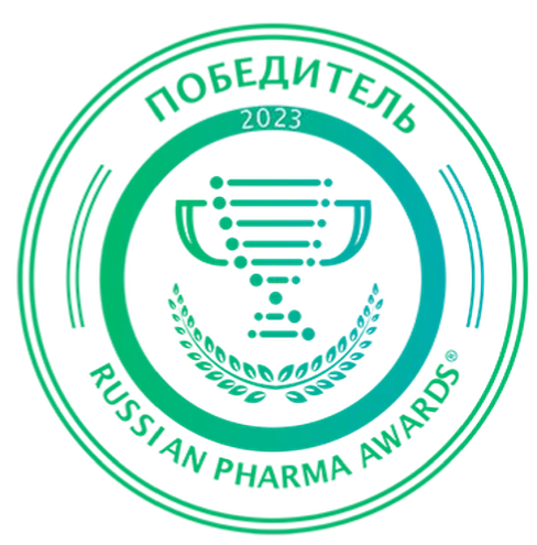 Победитель Russian Pharma Awards 2023